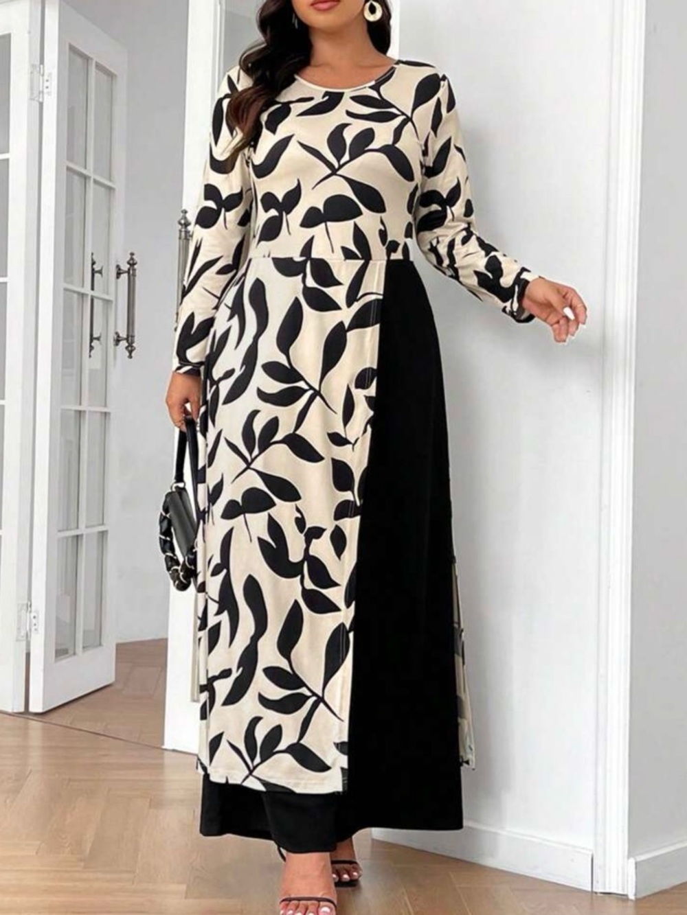 Frenchy Plus Size Elegant Minimalist 2 In 1 Jumpsuit